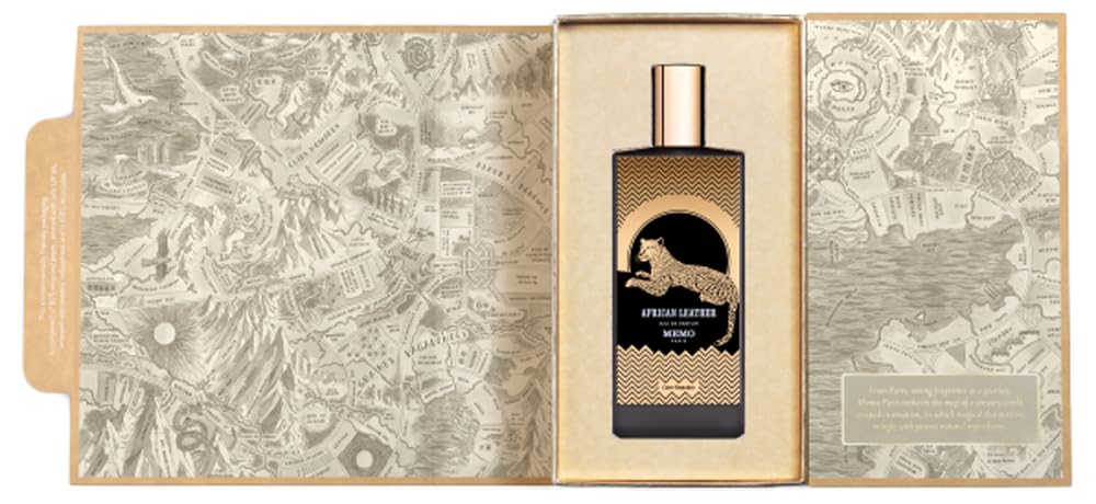 Memo Paris African Leather box packaging presents gift-ready elegance.