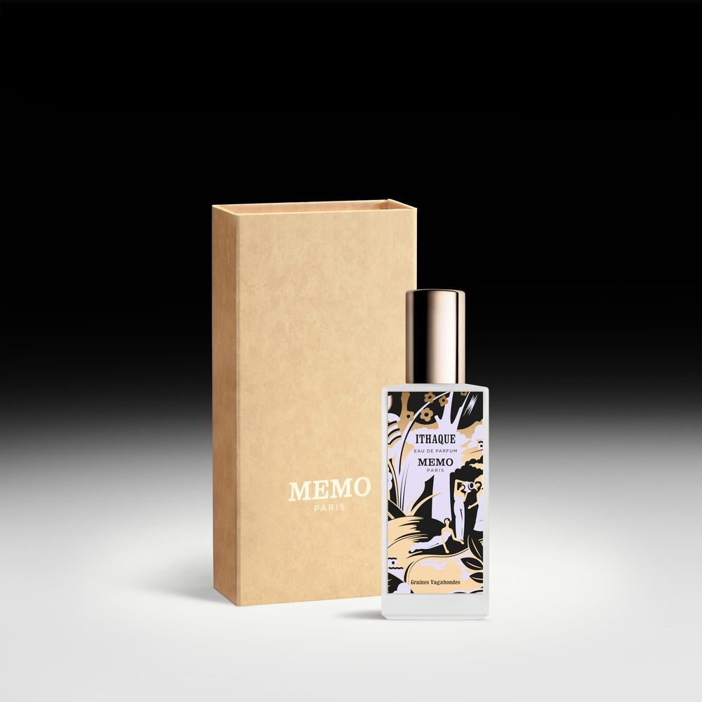 Memo Paris Ithaque packaging box signals premium presentation for gifting.