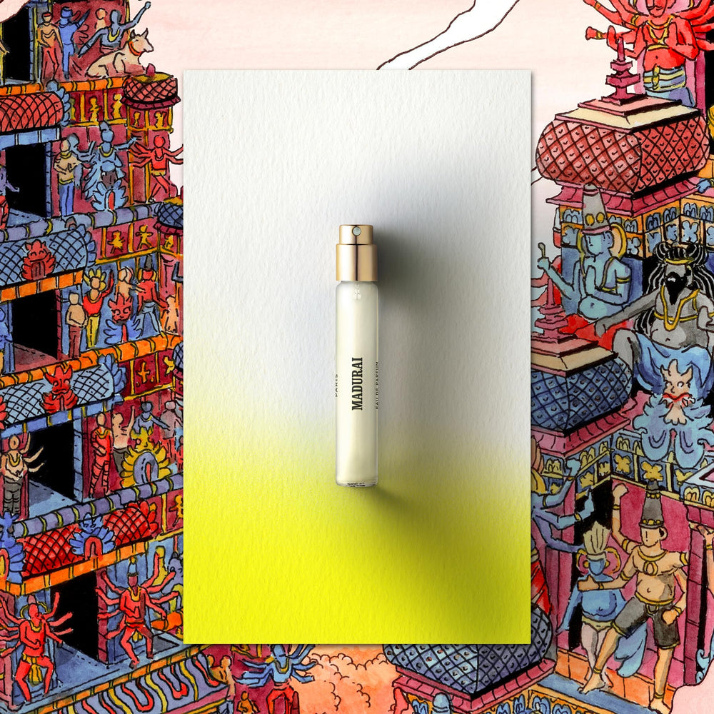 Memo Paris Madurai refill being applied, ideal for daily elegance.