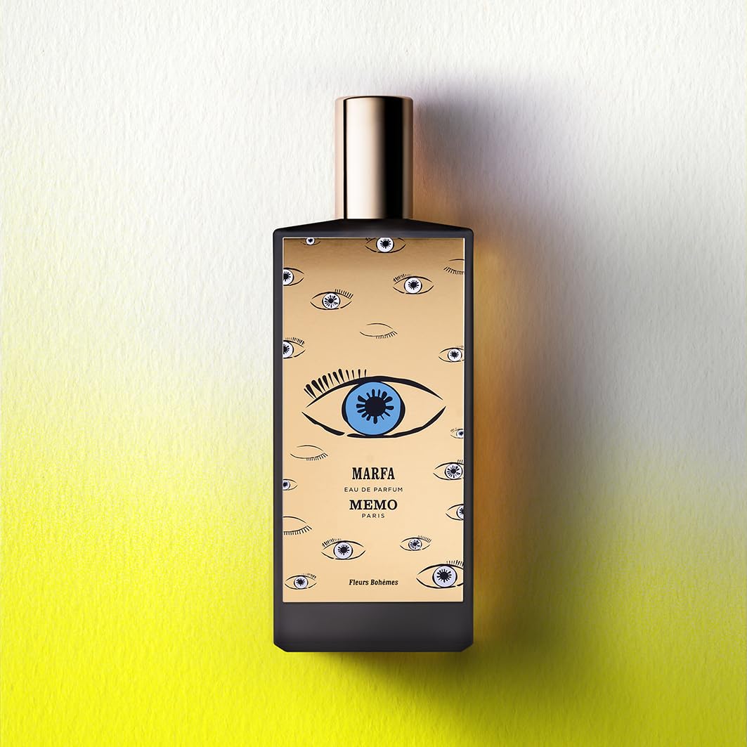 Memo Paris Marfa tuberose and orange blossom heart, luminous floral character.