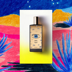 Memo Paris Marfa woody base notes visual, warm base hints for daily wear.