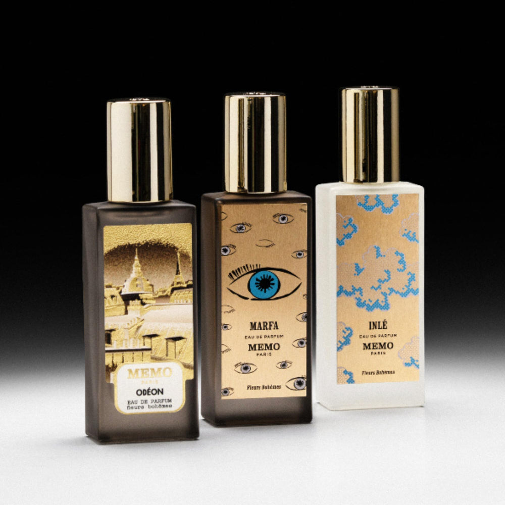 Memo Paris Odeon box and bottle elegant gift-ready presentation