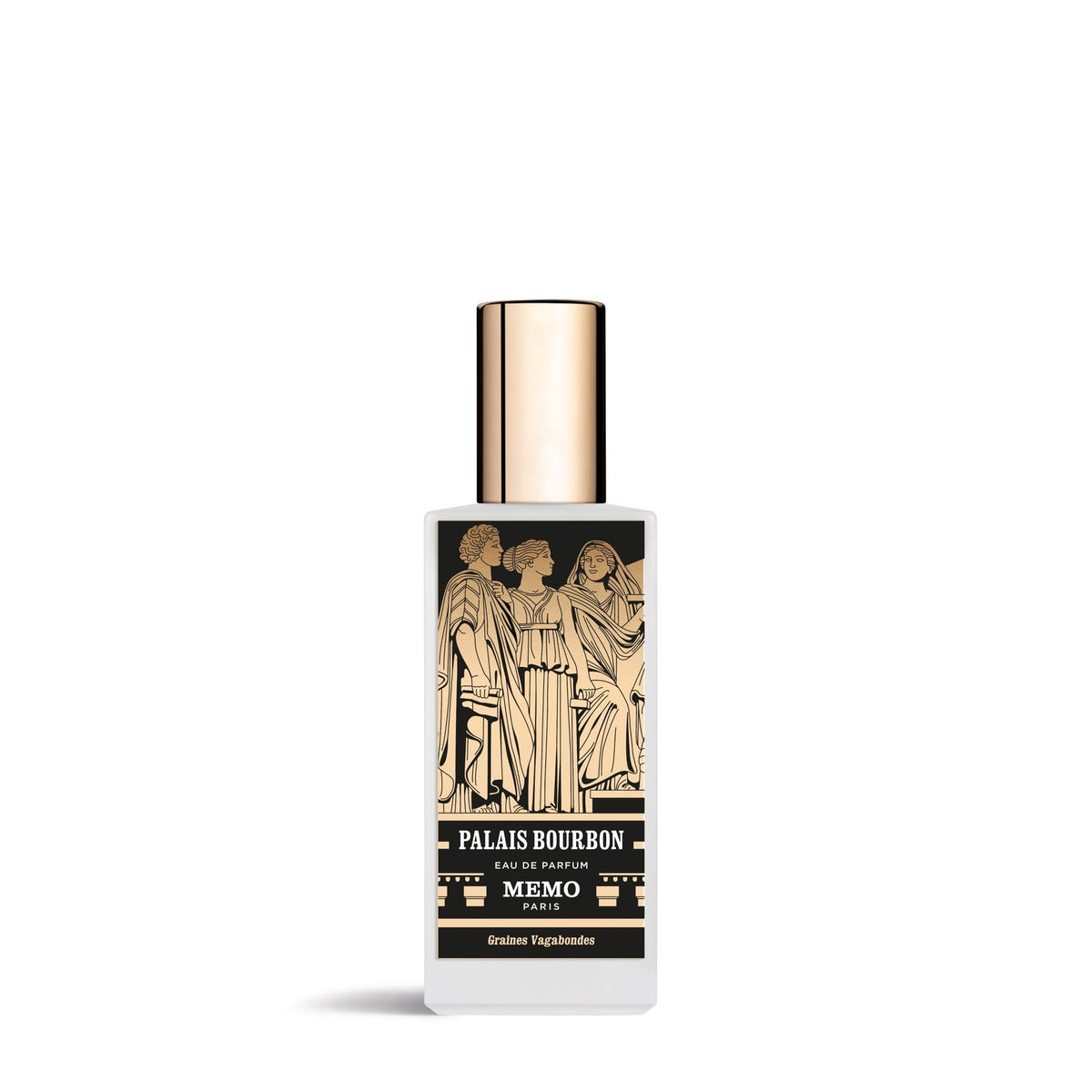 Memo Paris Palais Bourbon bottle front, ideal for evening allure and refined style