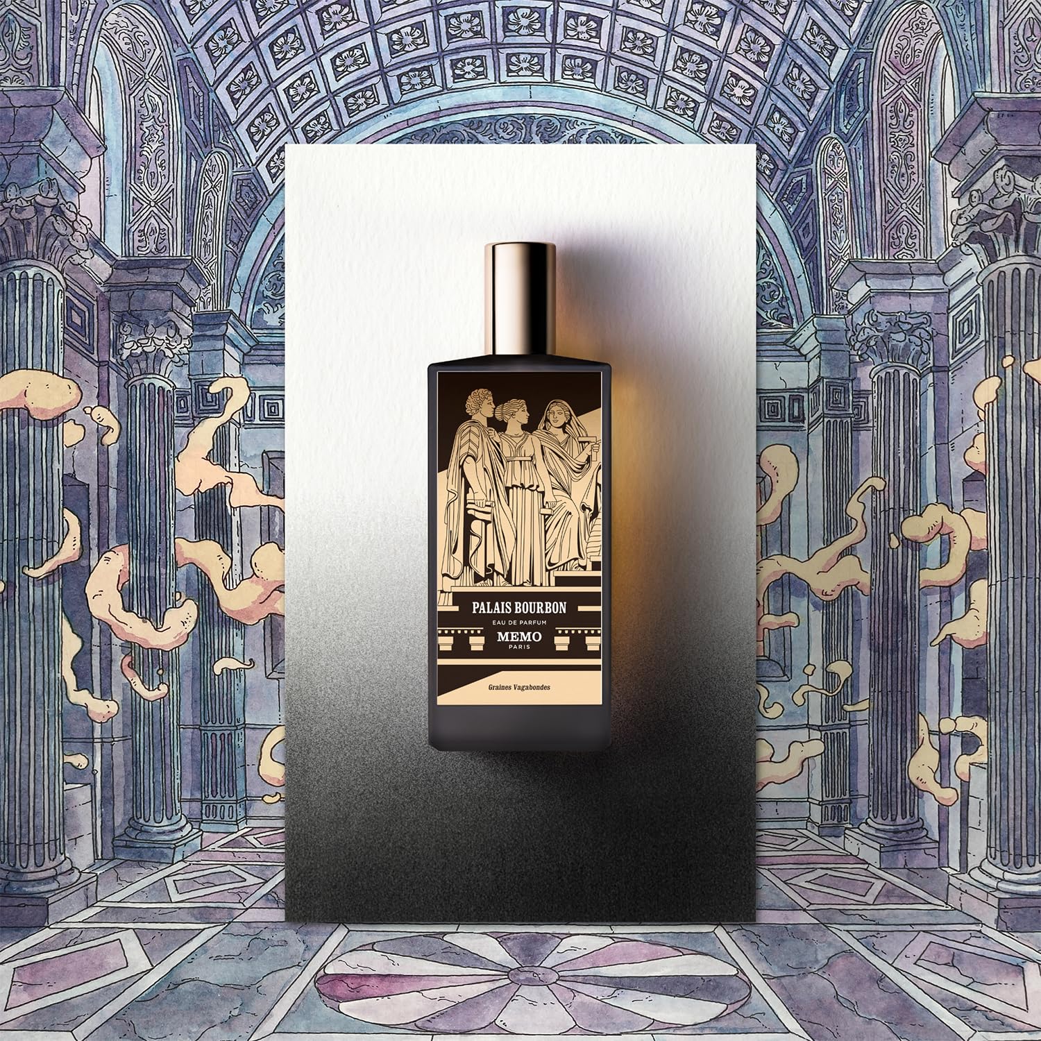 Memo Paris Palais Bourbon cap detail emphasizing craftsmanship and premium feel