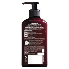 MEN EXPERT Barber Club Wash beard foam cleanses and refreshes.