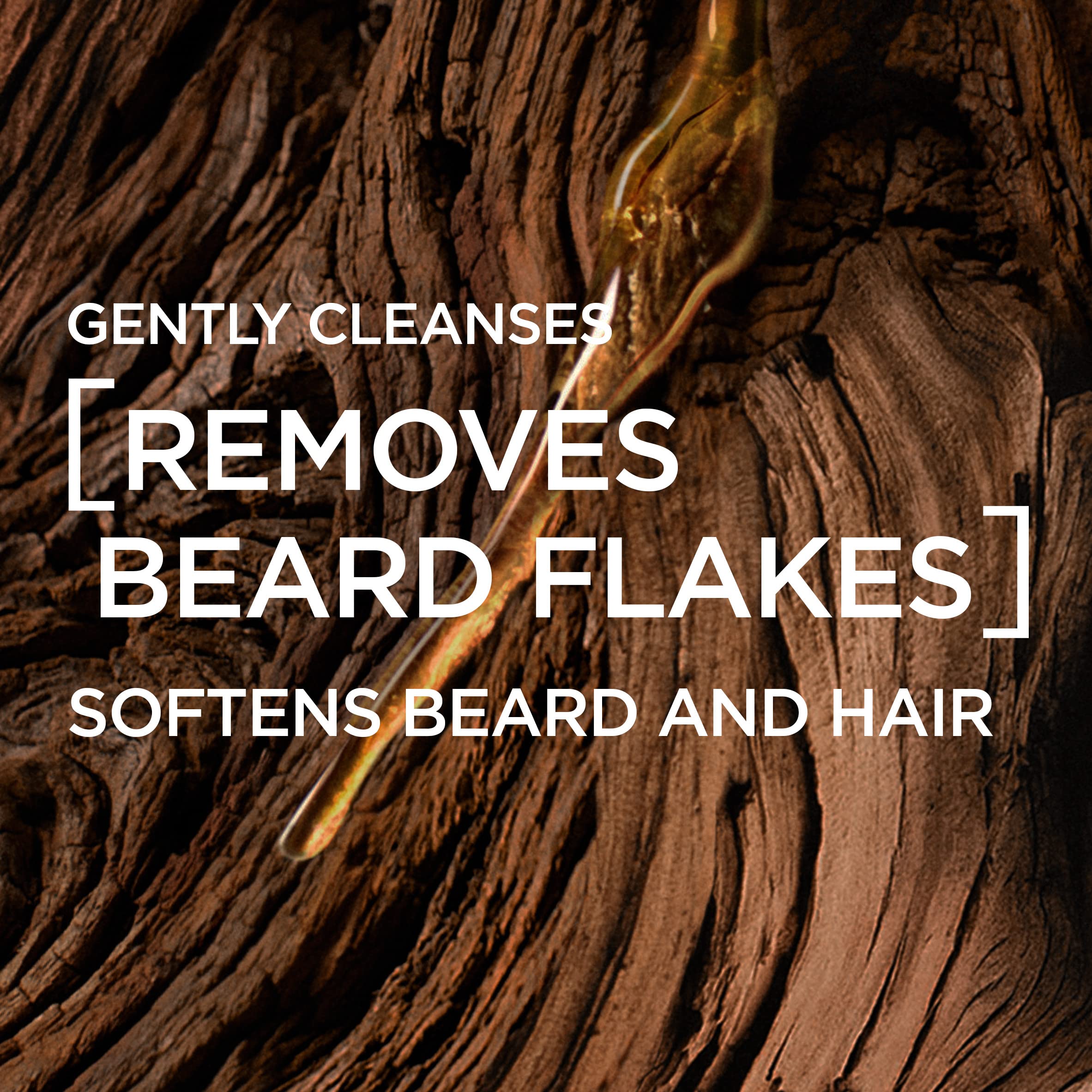 MEN EXPERT Barber Club Wash with Cedarwood softens hair after shower.
