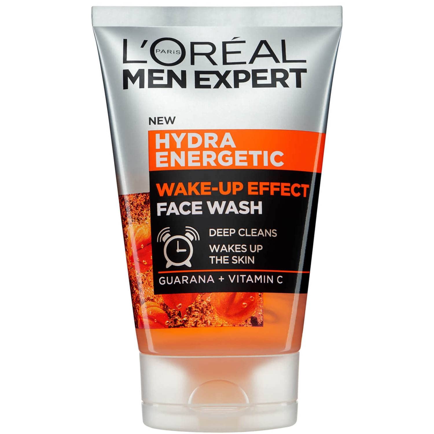 MEN EXPERT Wake-up energized skin after cleansing, ready for the day.