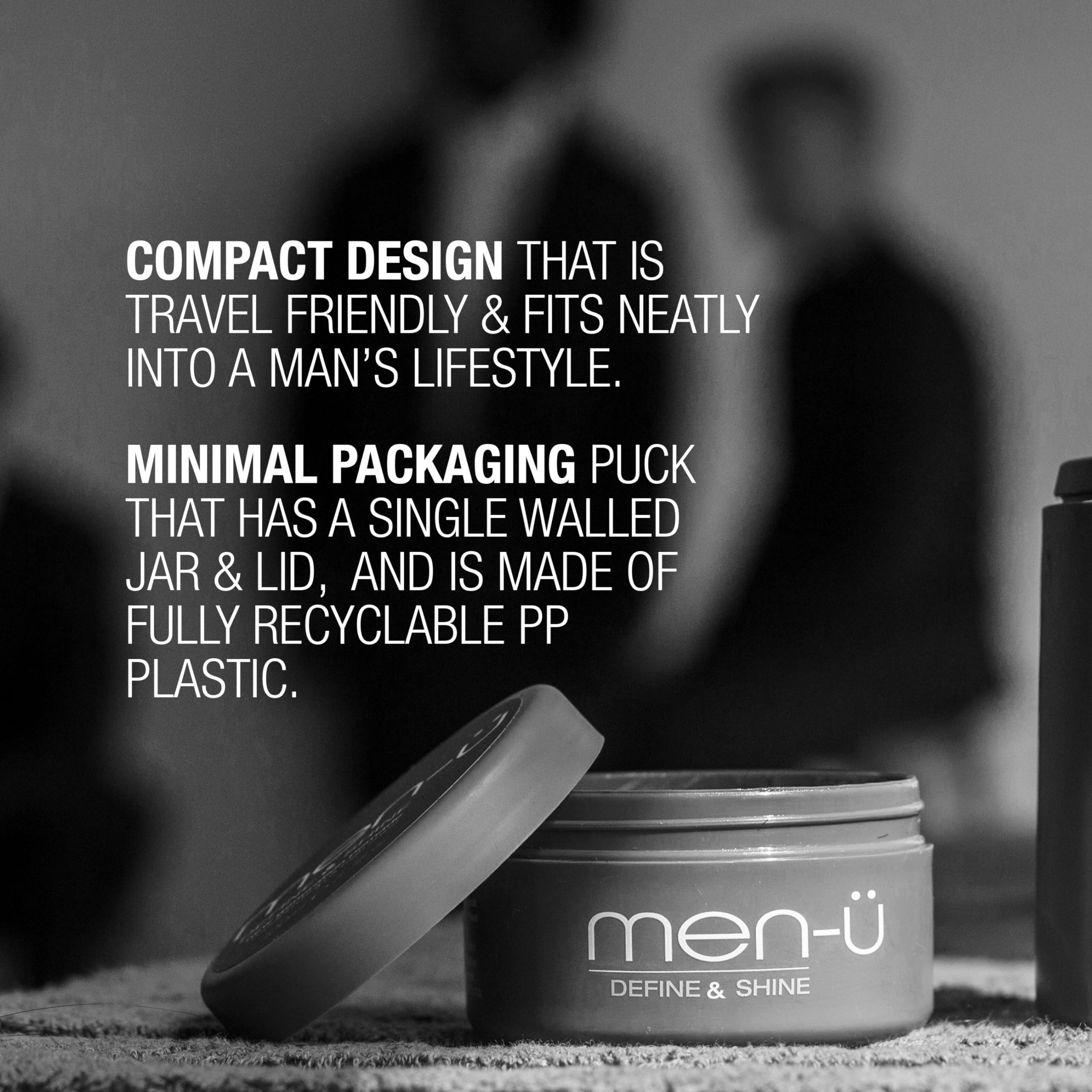 Label highlights the signature melon fragrance of Men-U clay