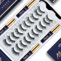 Menaka magnetic eyelashes natural look for a soft, believable enhancement