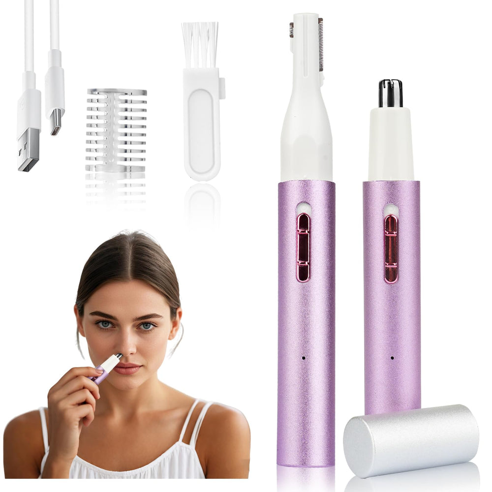 Mendaping 2025 nose and ear trimmer in a compact form for on‑the‑go grooming.