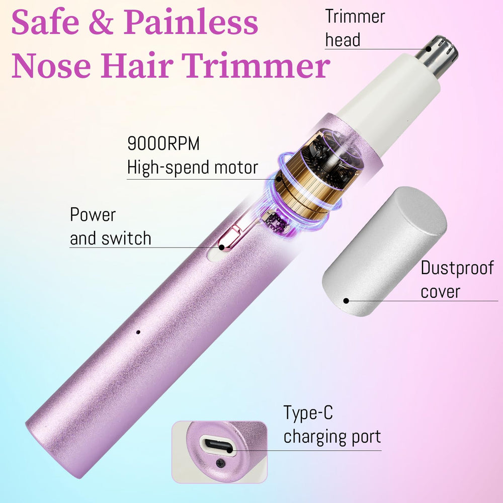 Mendaping USB-rechargeable trimmer for convenient charging anywhere.