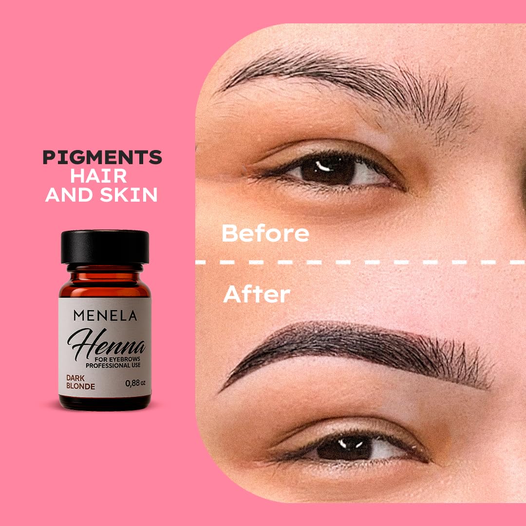 Menela Eyebrow Henna Tint Kit – mixing paddle for easy tint preparation.