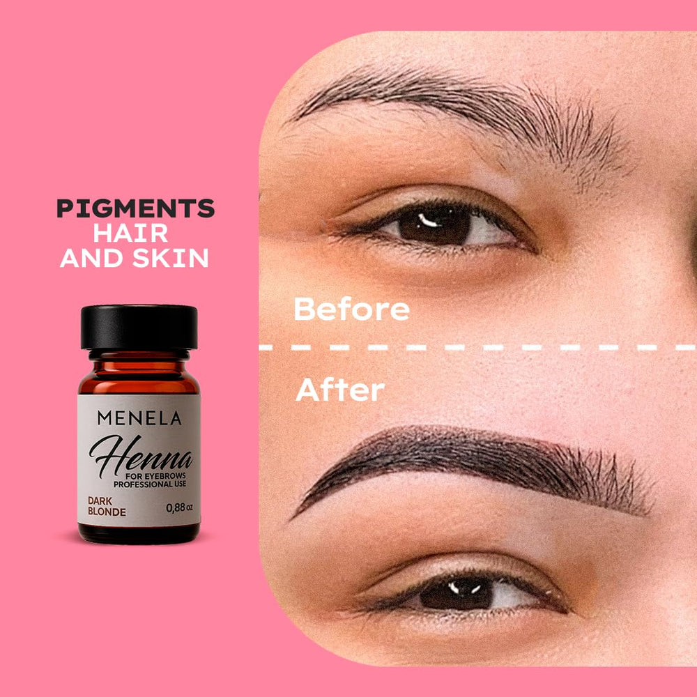 Menela Eyebrow Henna Tint Kit – mixing paddle for easy tint preparation.
