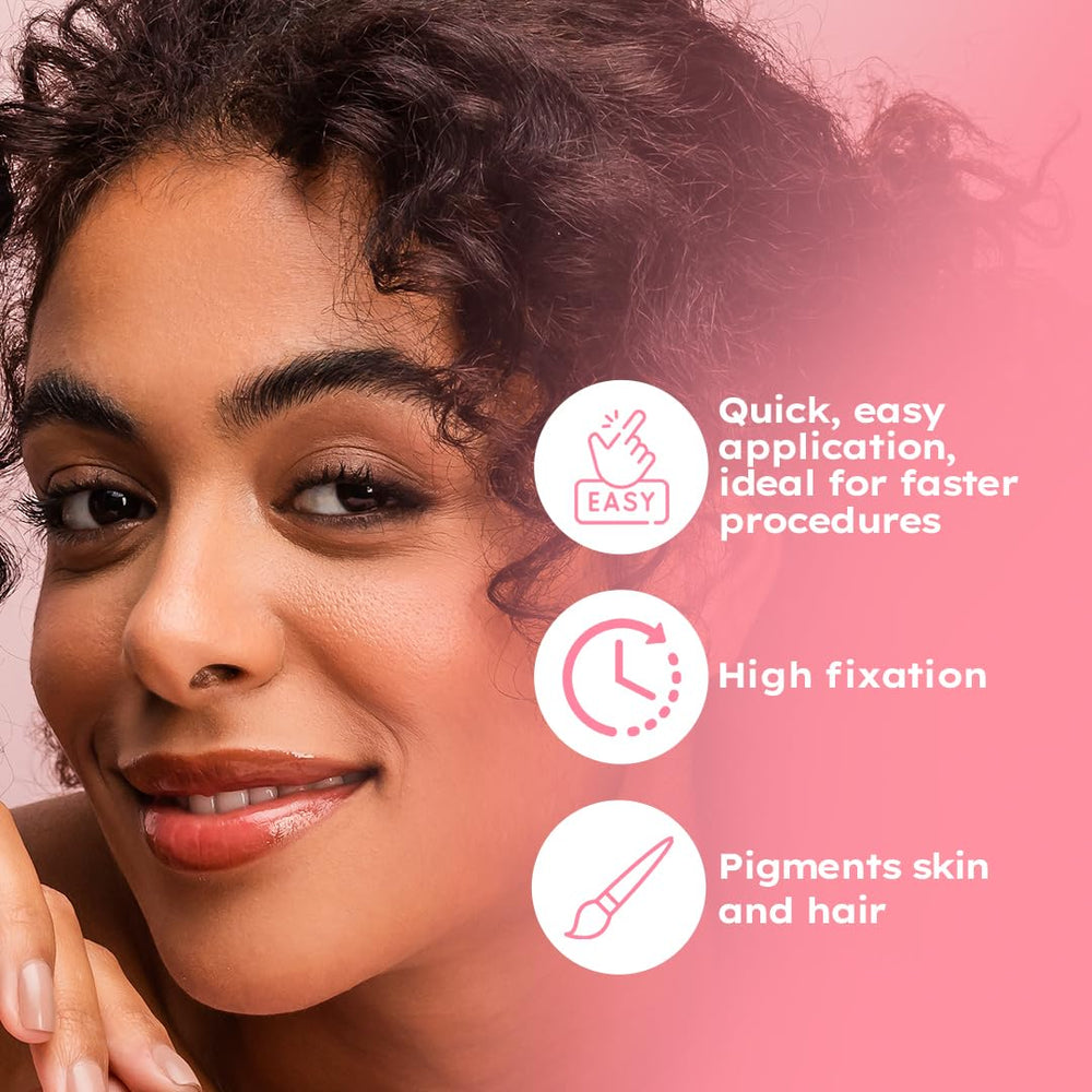 MENELA natural black brow tint for soft, defined brows