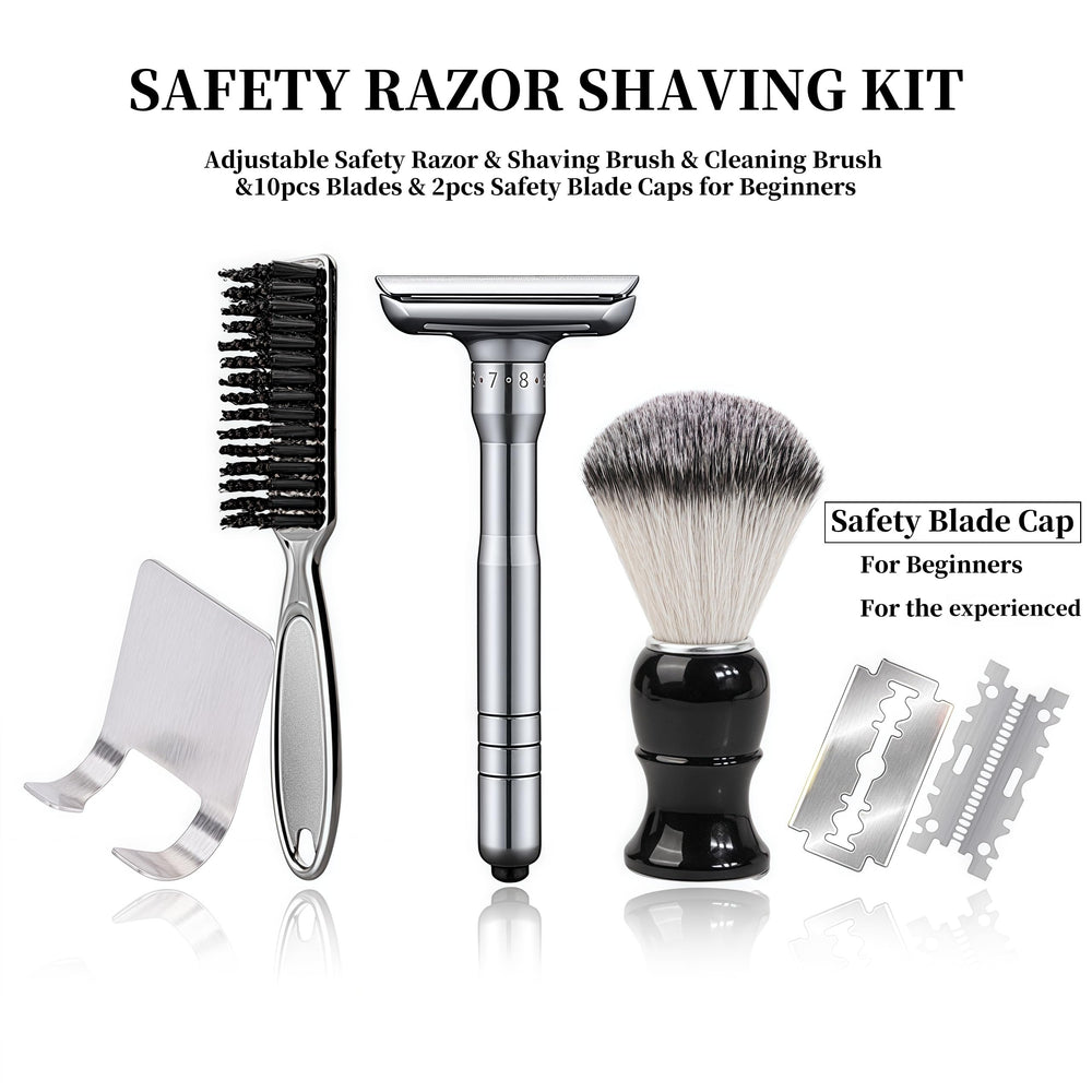 Complete MenGate shaving kit display, suitable for gifting or daily use