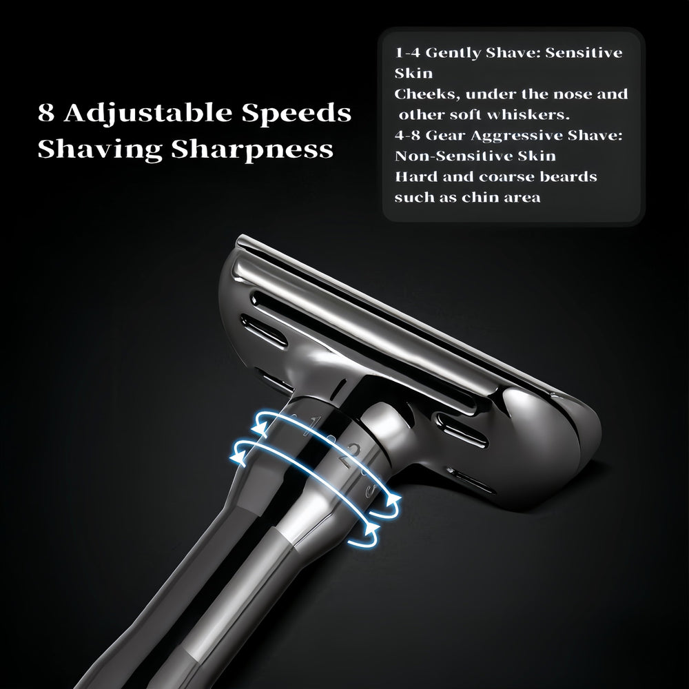 MenGate razor holder stand keeps your grooming area organized.