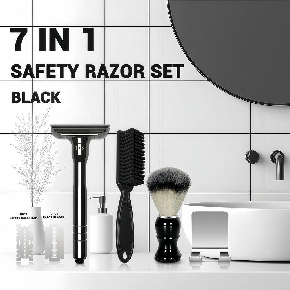 MenGate stainless steel blades 10-pack for a clean, close shave.