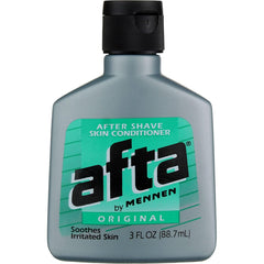 Mennen Afta application image, smooth post-shave application for sensitive skin.