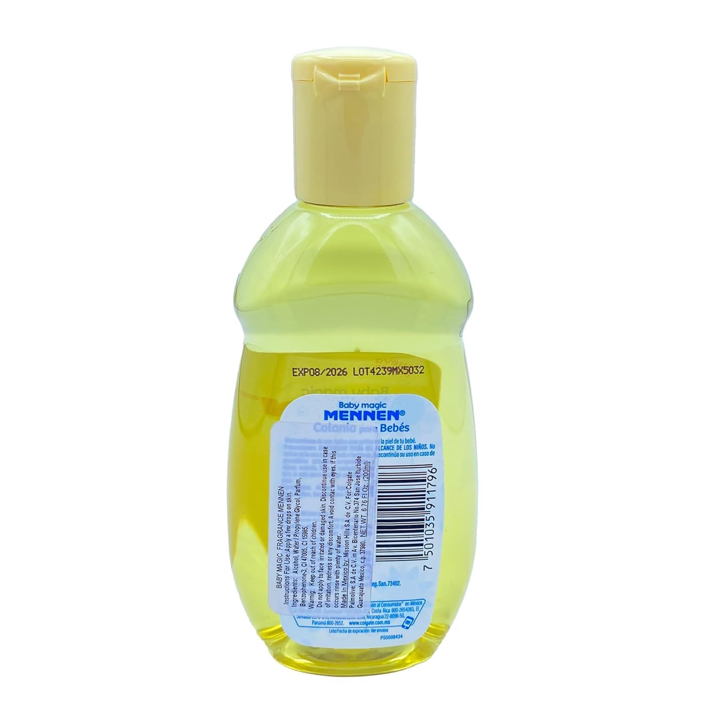 Mennen Baby Magic Cologne pack of three sealed bottles for convenience.