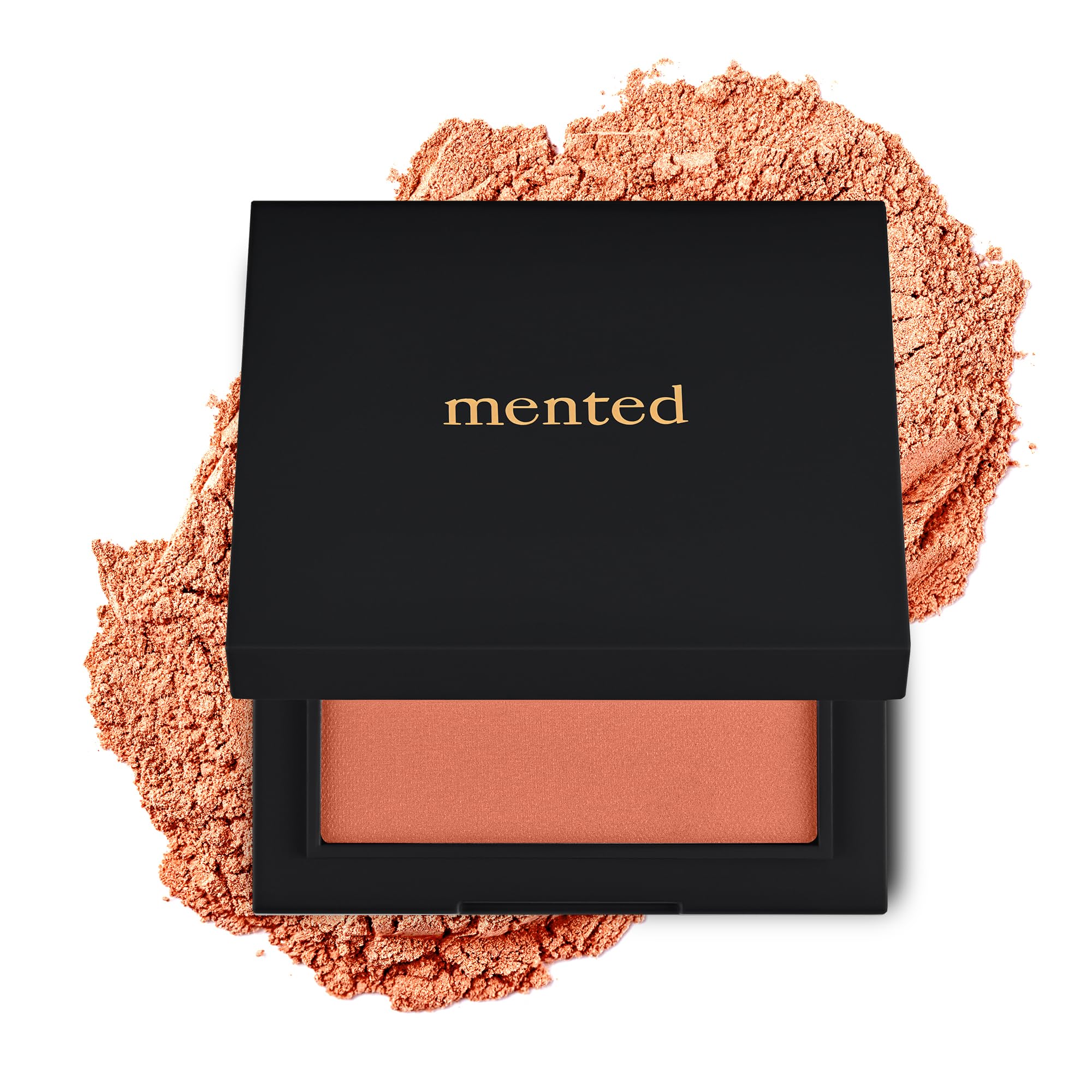 Mented Peach for the Stars blush palette front shows inclusive shade range for all skin tones.