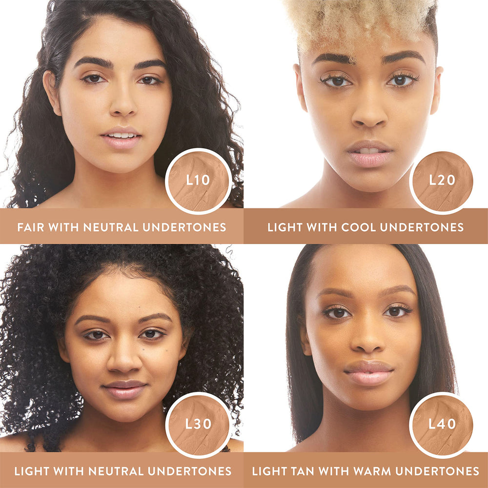 Close-up blending of foundation stick for seamless, customizable coverage.