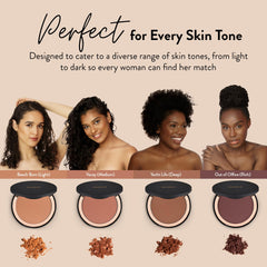 Mented Yacht Life swatch on skin showing sun-kissed, buildable color.