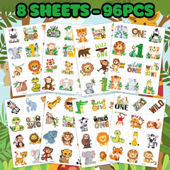 MeoIsDaBest pre-cut tattoos easy to apply and remove for quick fun.