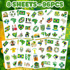 MeoIsDaBest soccer tattoos capture team spirit for games and carnivals.