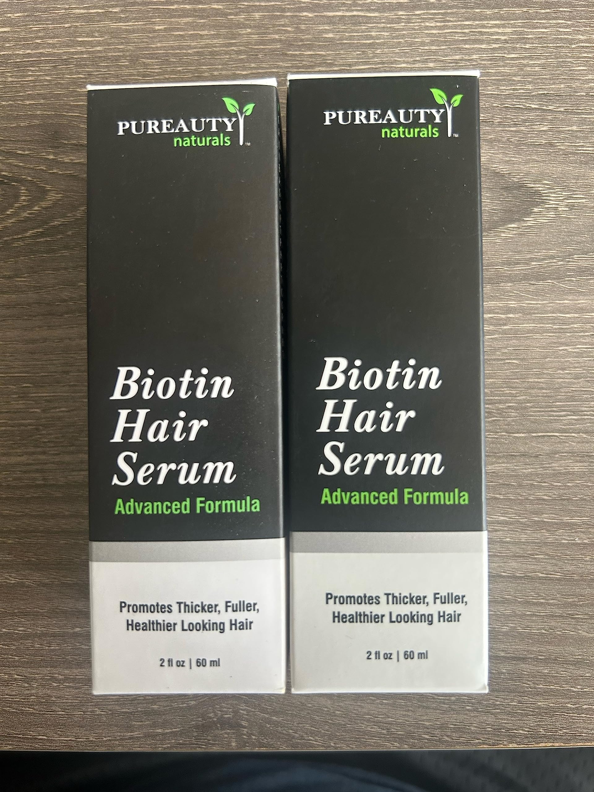 Meraz Pureauty Naturals 2x2 oz packaging highlights value and long-term use.