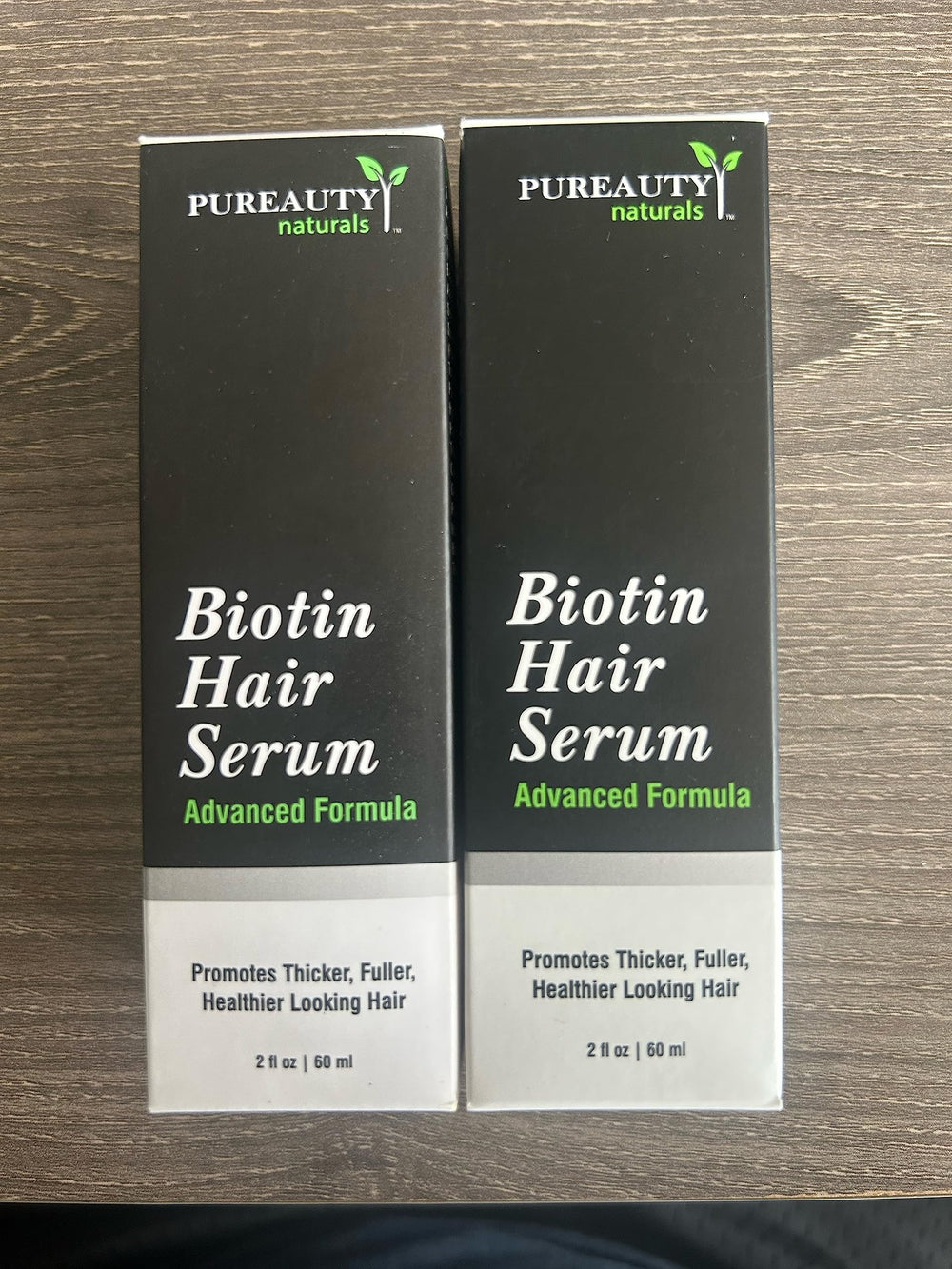 Meraz Pureauty Naturals 2x2 oz packaging highlights value and long-term use.