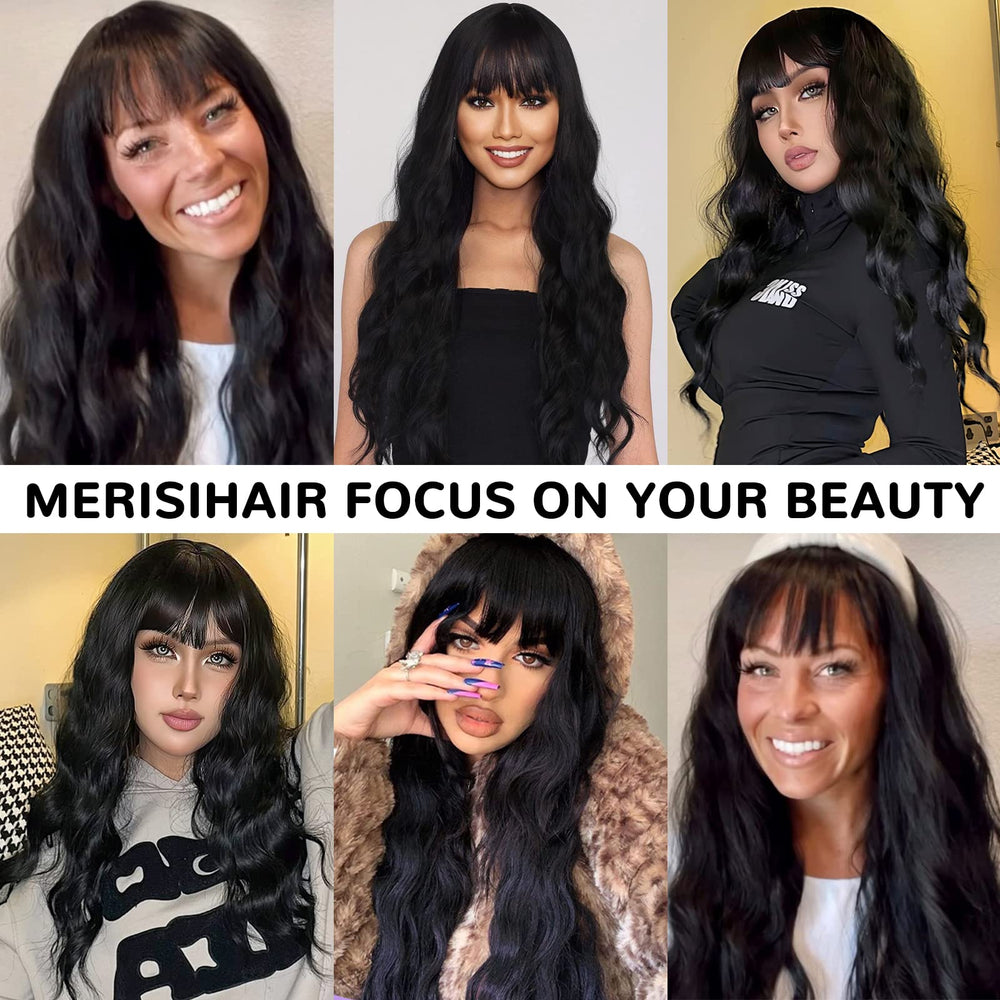 MERISIHAIR adjustable cap ensures secure fit across head sizes.