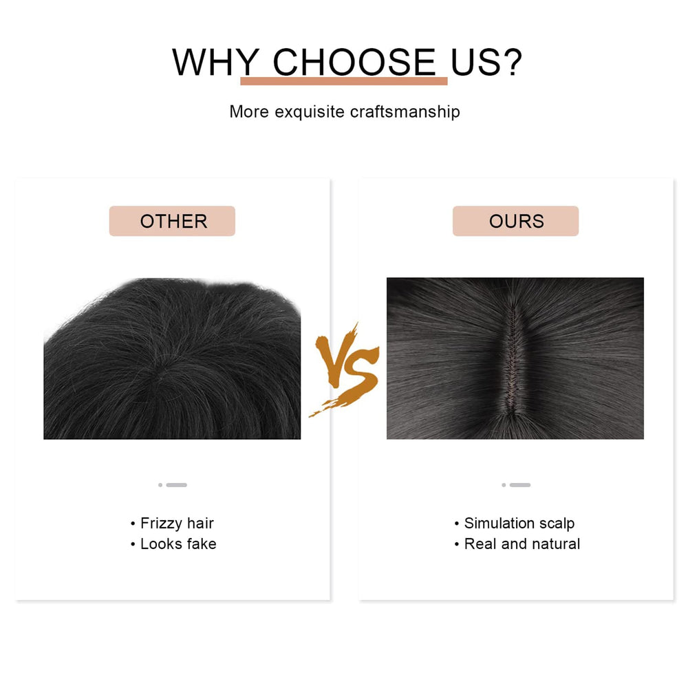 MERISIHAIR soft breathable cap wig for comfortable all-day wear.