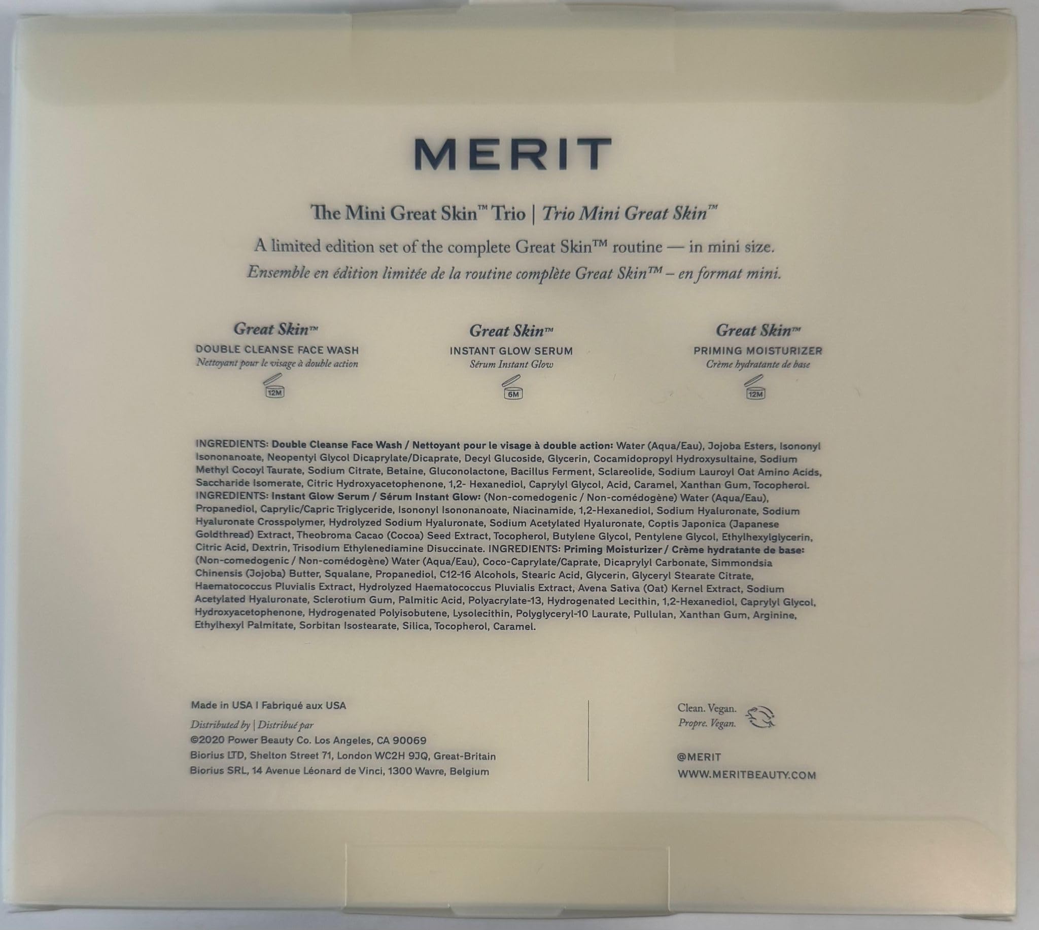 MERIT Mini Great Skin Trio Priming Moisturizer: lightweight hydration and makeup prep
