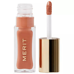 Merit Shade Slick Classics Lip Oil Au Naturel delivers subtle color and shine