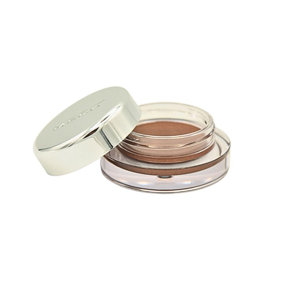 Merit Solo Shadow Eyeshadow Sartorial Bronze swatch reveals buildable color and subtle sheen.