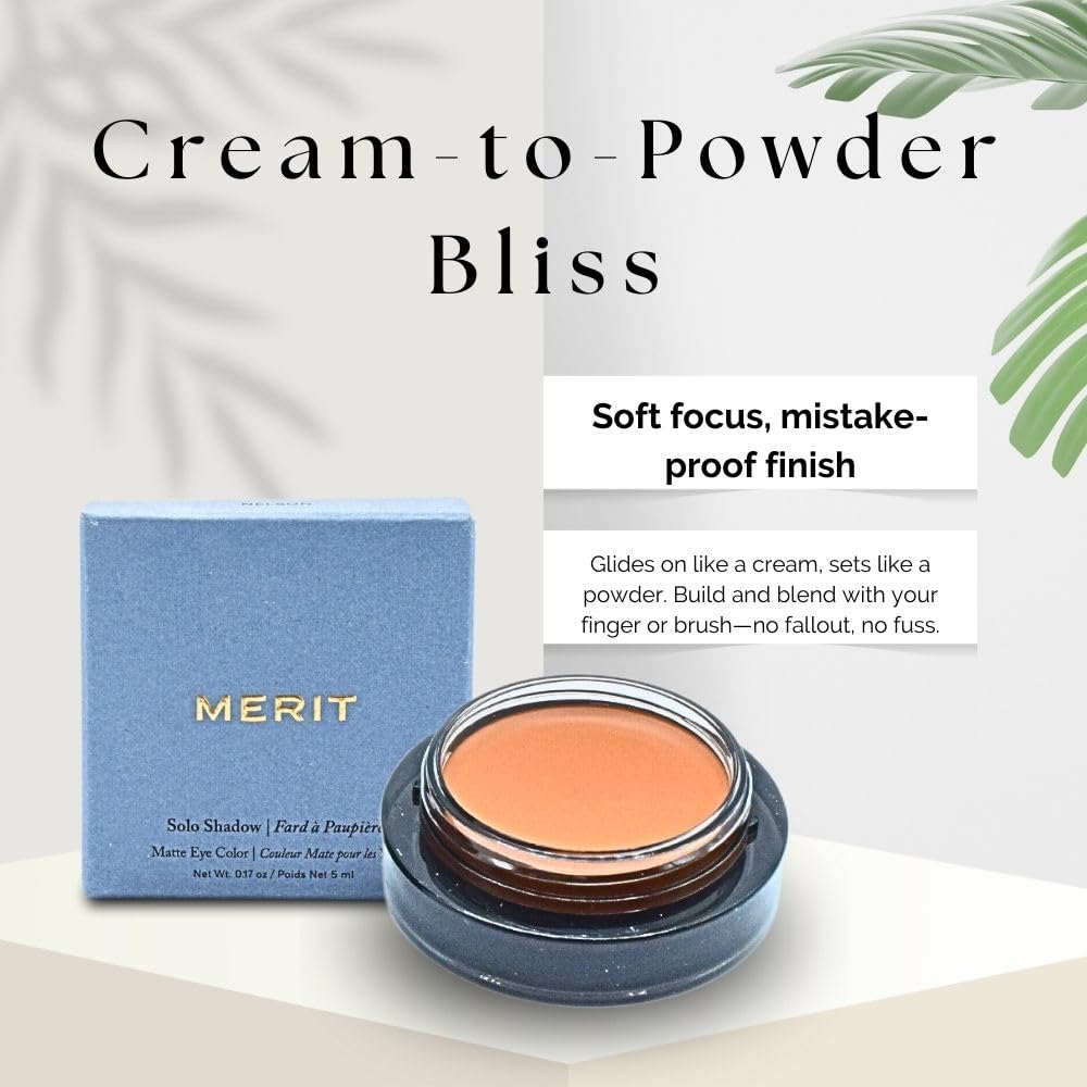Merit Solo Shadow Vachetta texture closeup reveals powder finish.