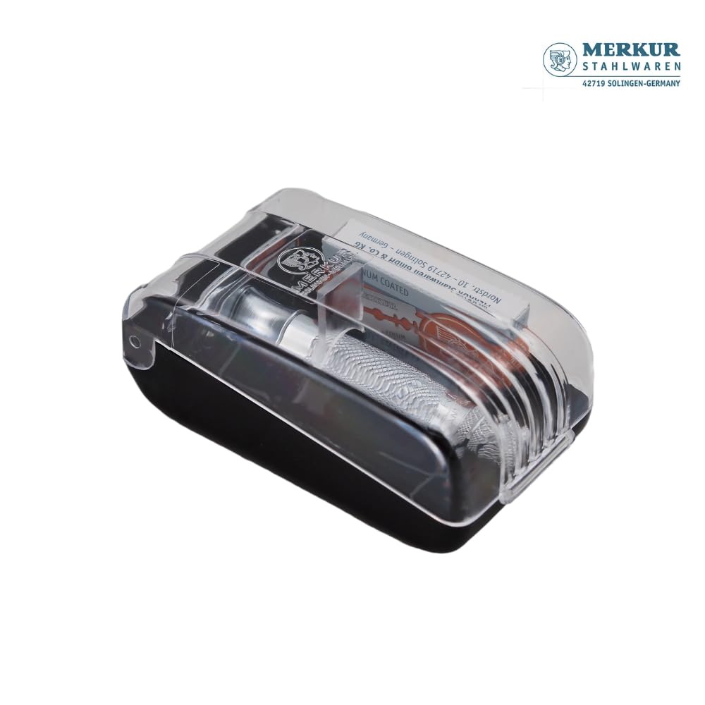 MERKUR 34C with 10 blades included for ready use