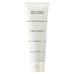 Merle Norman Daily Moisture Milky Cleanser bottle delivers hydrating cleansing for dry skin