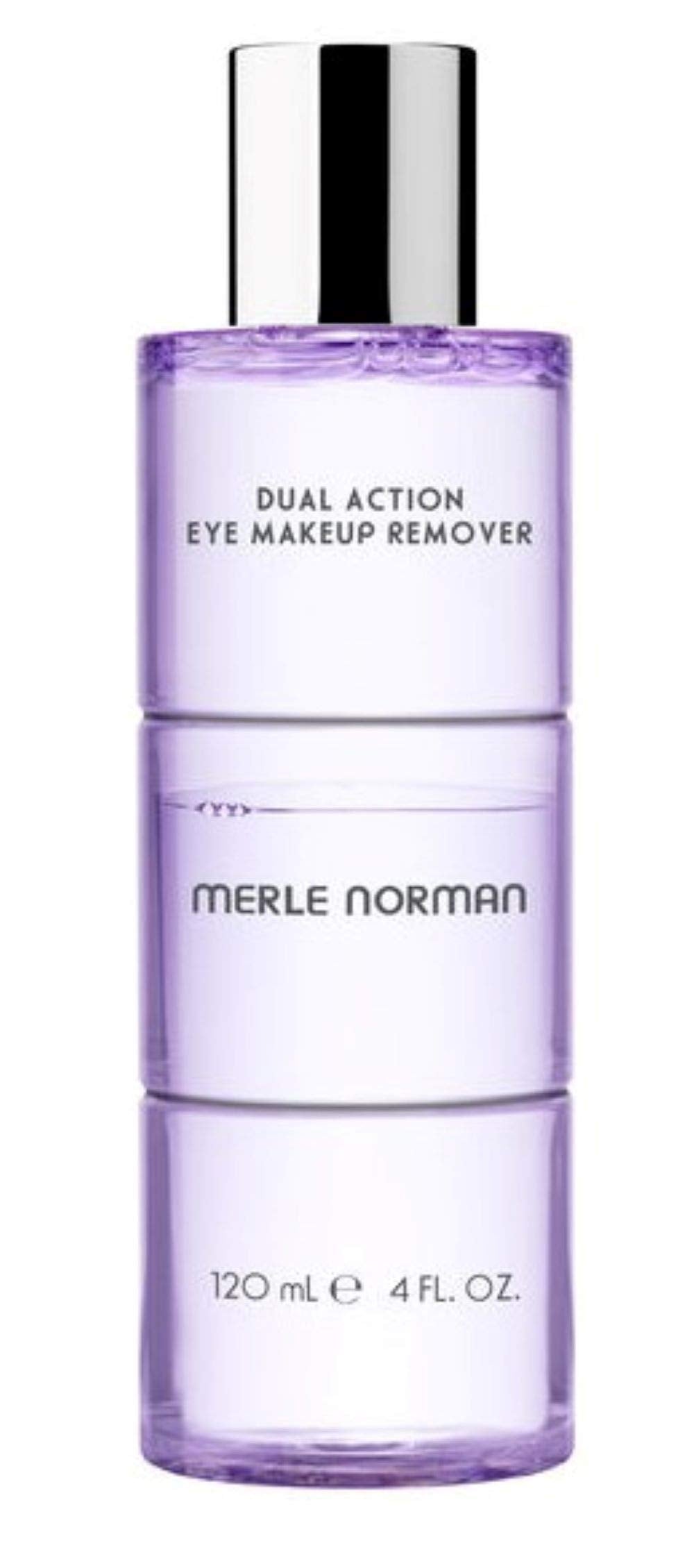Merle Norman dual action eye makeup remover bottle for gentle eye makeup removal