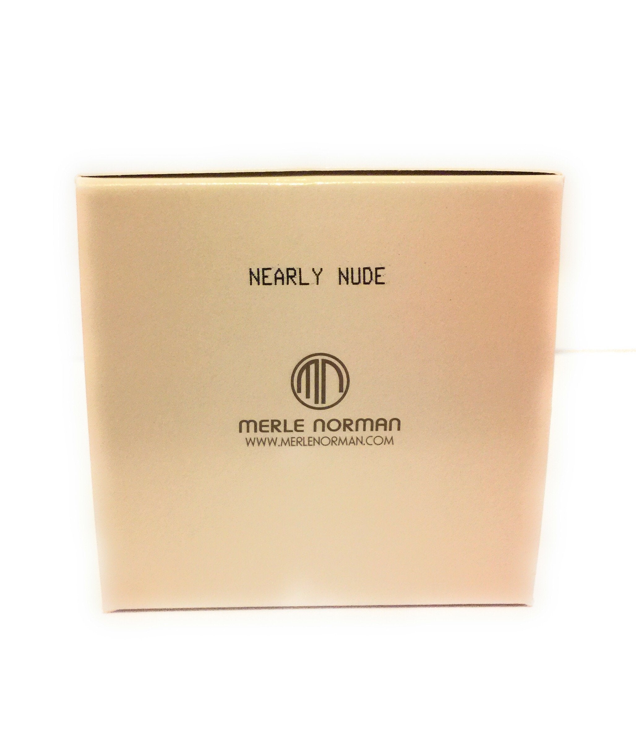 Merle Norman Flawless Effect Loose Powder Nearly Nude on-foundation sets makeup softly.