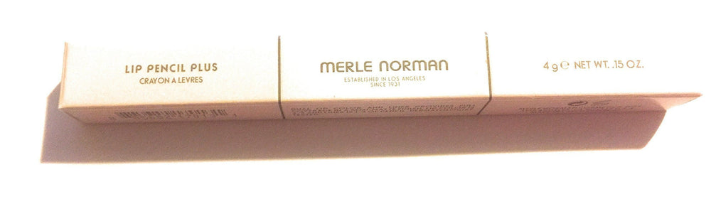 Merle Norman Lip Pencil Plus Spiced Sachet delivers long-lasting semi-matte color for defined lips.
