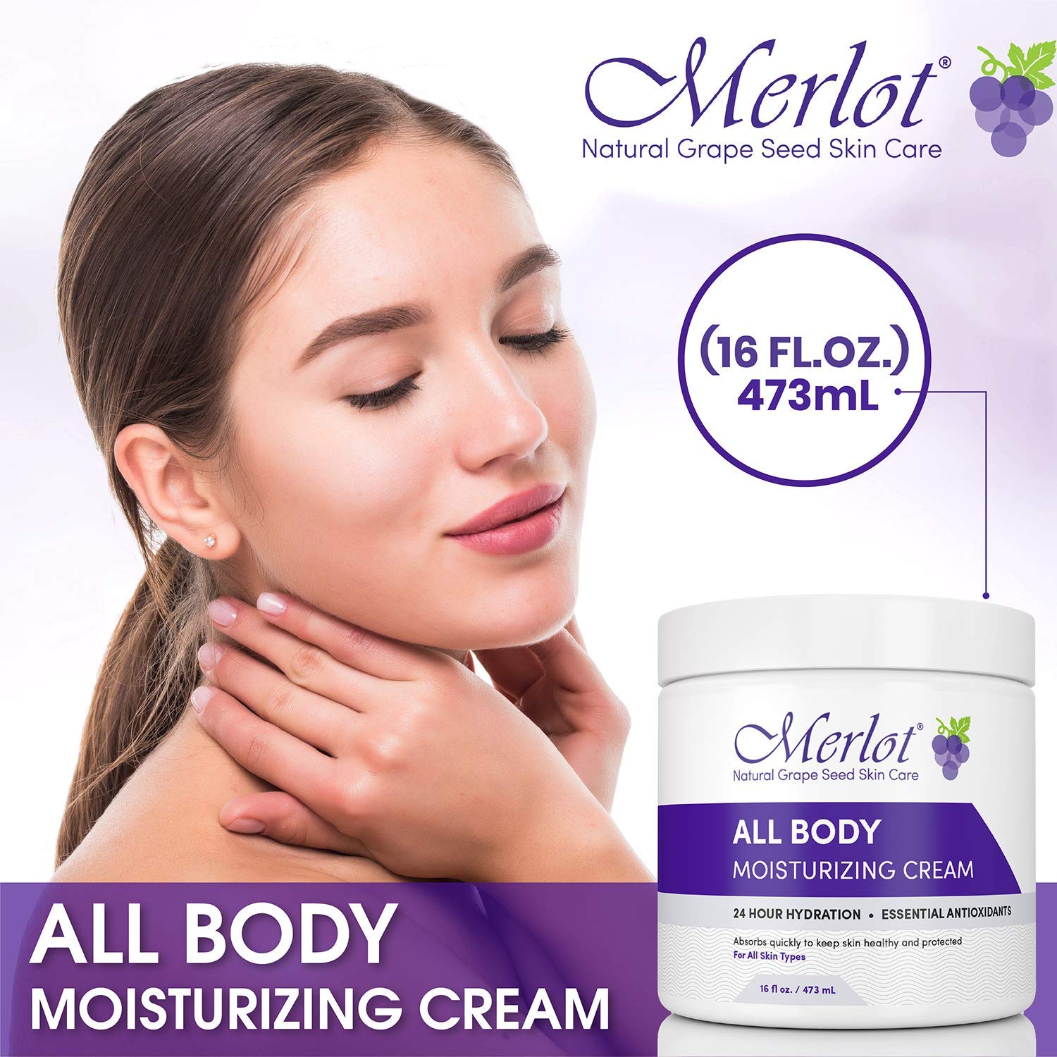 Merlot antioxidant-rich formula supporting skin health during daily exposure.