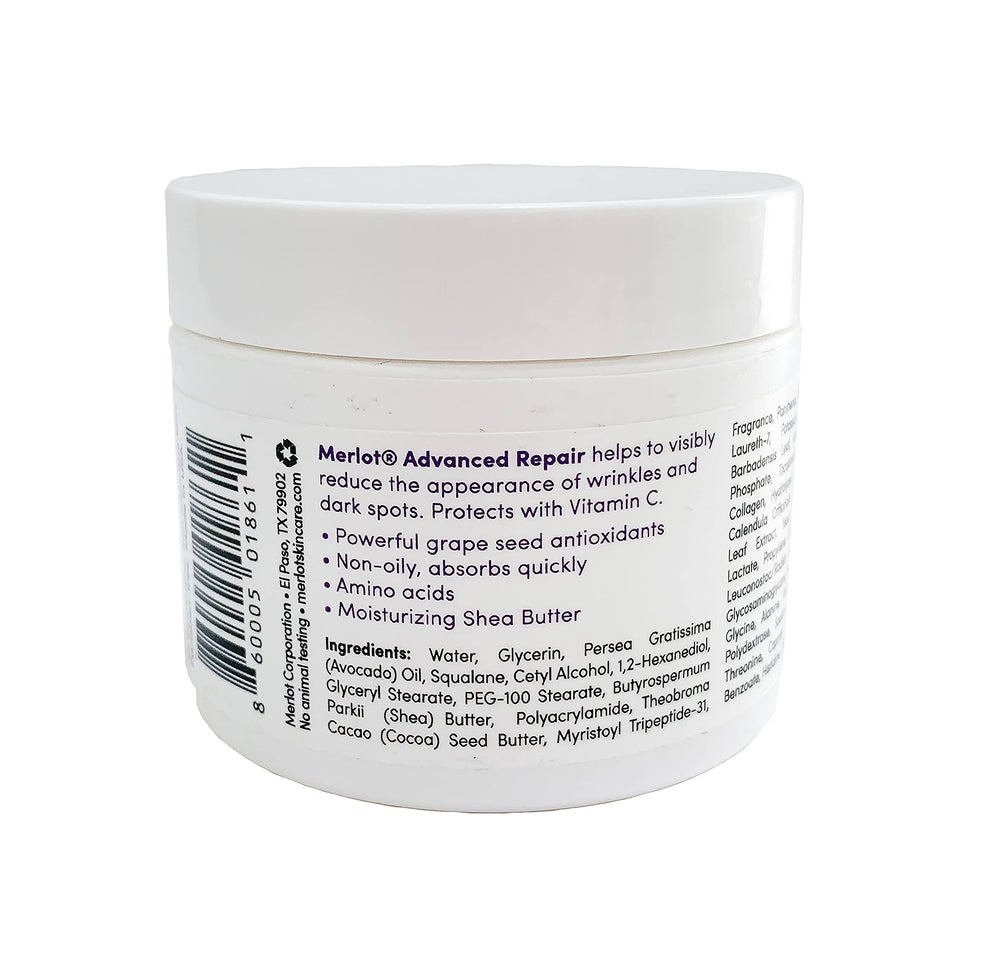 Merlot versatile eye cream suitable for all skin types.