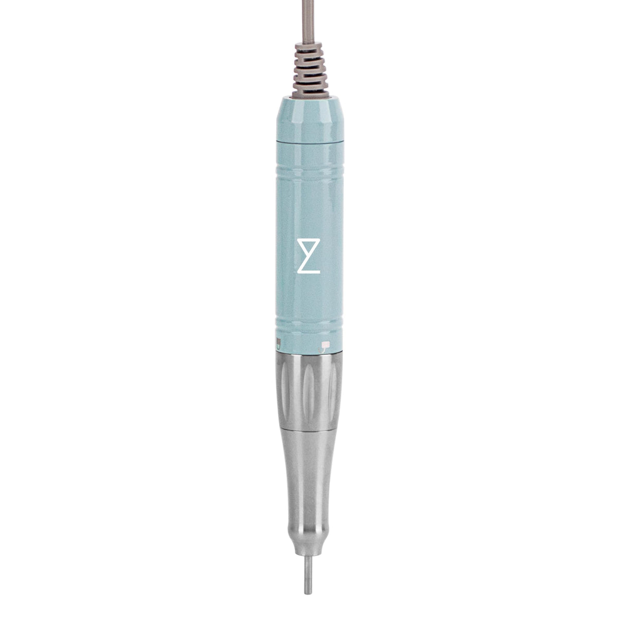 Mermaid coreless 35k rpm handpiece front view enables precise shaping.