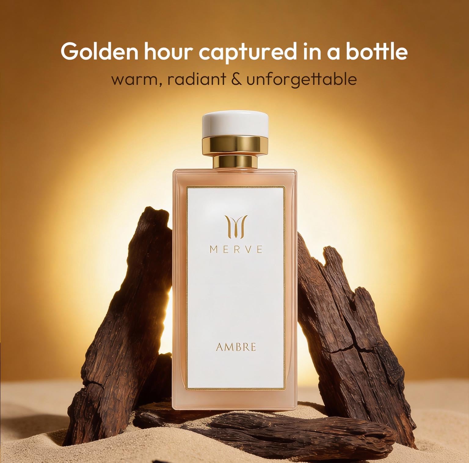 Merve Ambre gift-ready set ideal for birthdays and anniversaries.