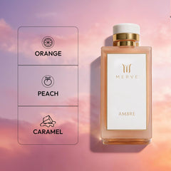 Merve Ambre packaging box ready for gifting with luxury presentation.