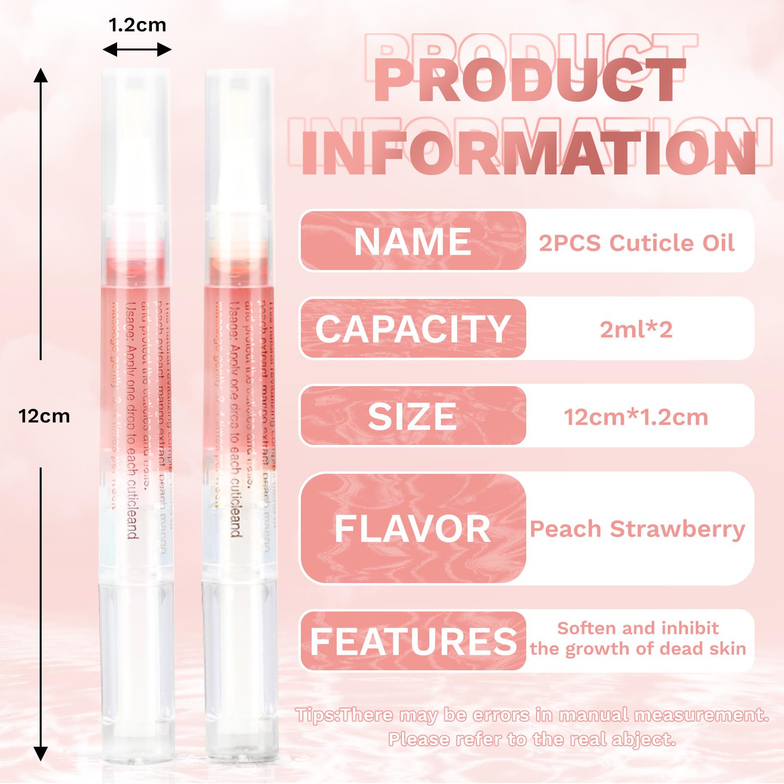 Close-up of Meschett oil pen brush tip for precise application.