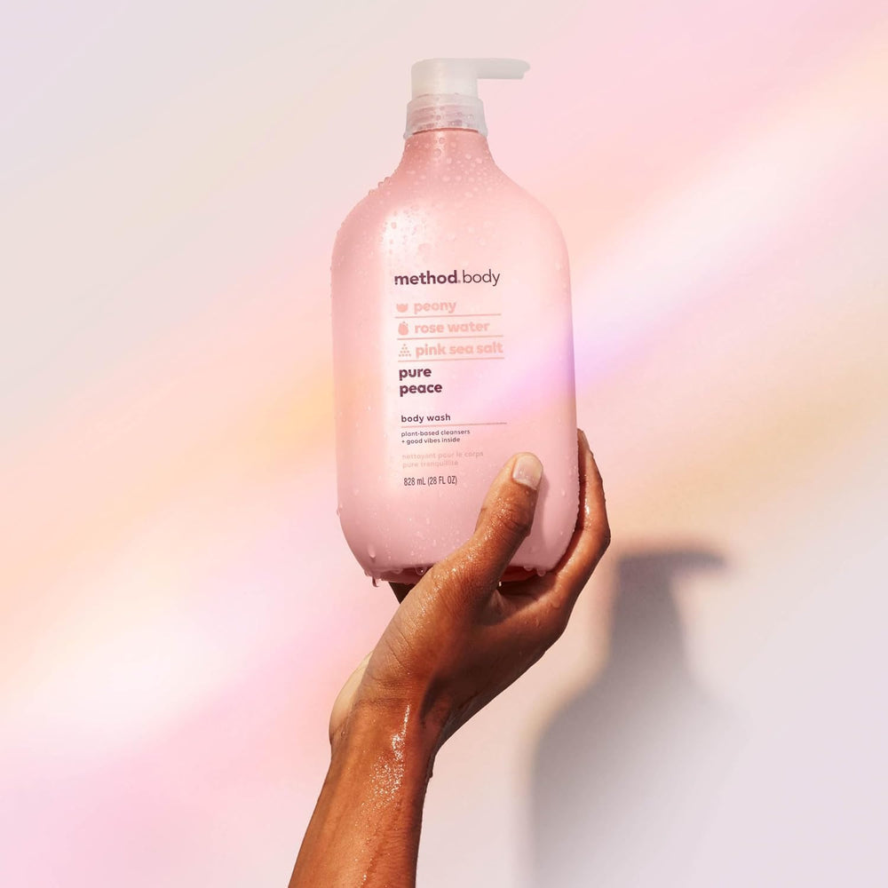 Cruelty-free badge visible on Method Pure Peace packaging