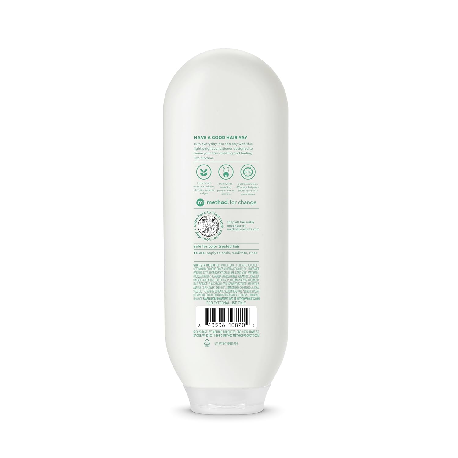 Method Daily Zen conditioner pour for detangling and softness