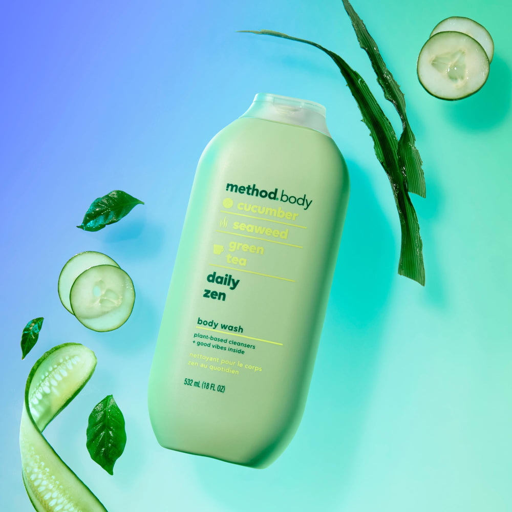 Method Daily Zen cruelty-free logo signals ethical choices